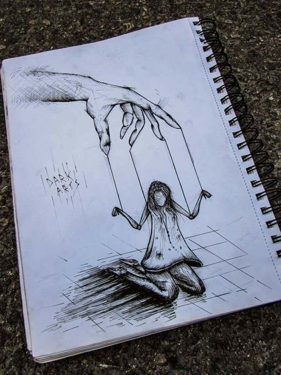 depression art with deep meaning