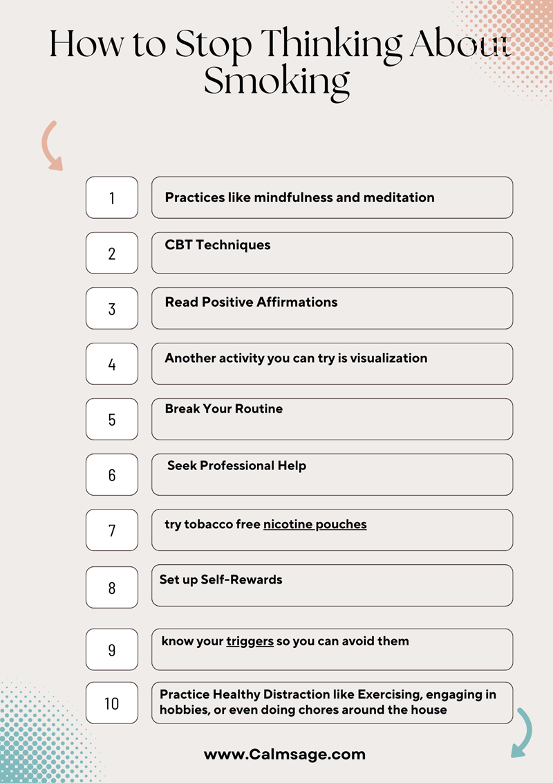 How to Stop Thinking About Smoking
